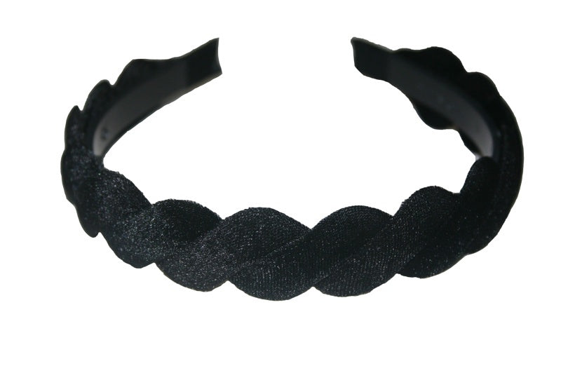 Black Velvet Hair Bands (Various Styles)