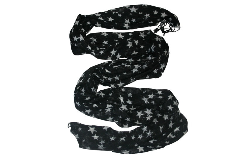 Scarves With Stars (Various Colours) Scarf