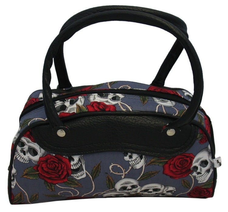 Medium Skulls and Roses Bag (Various Colours)