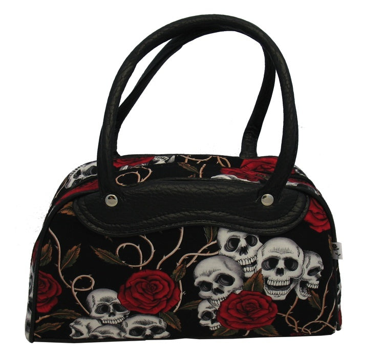 Medium Skulls and Roses Bag (Various Colours)