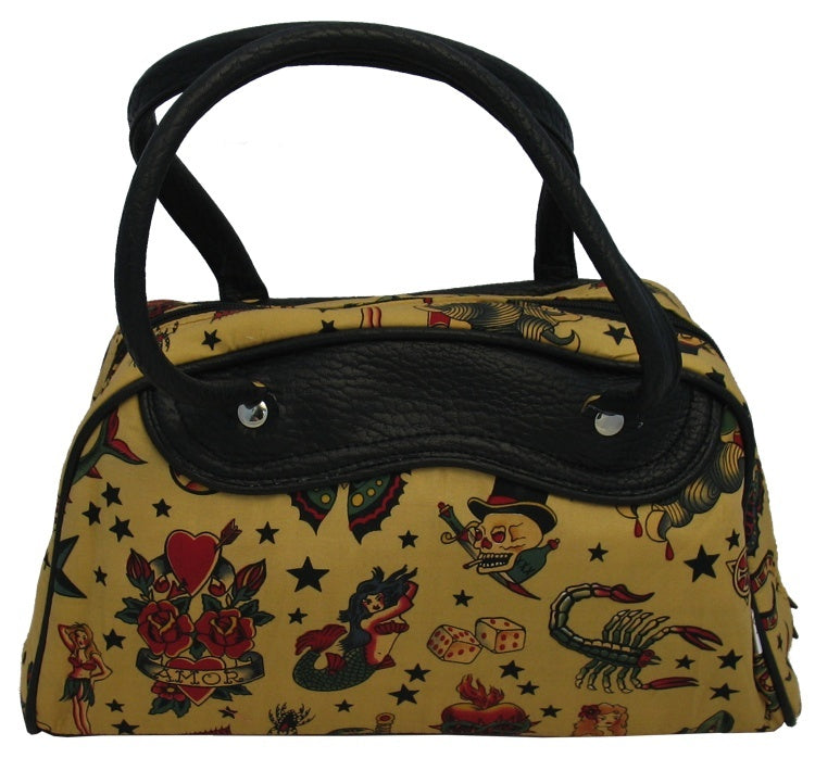 Medium Tattoo Motif Bag (Various Colours)